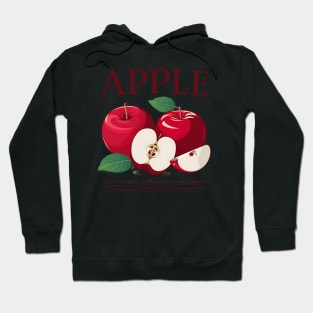 Apple Fruits with Health Benefits Hoodie